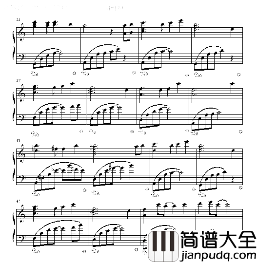 天空之城主题曲简谱