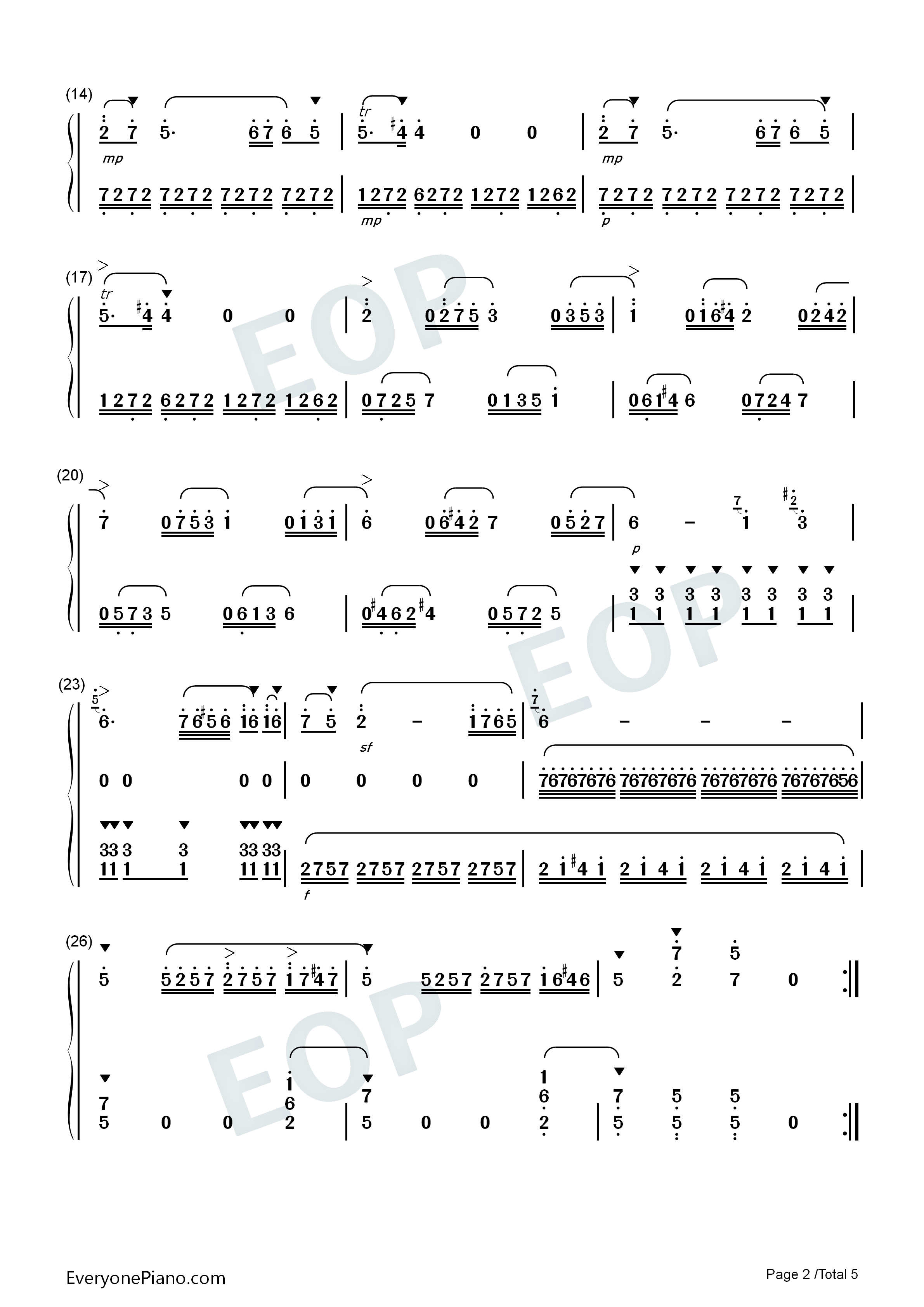 C大调奏鸣曲钢琴简谱_莫扎特演唱