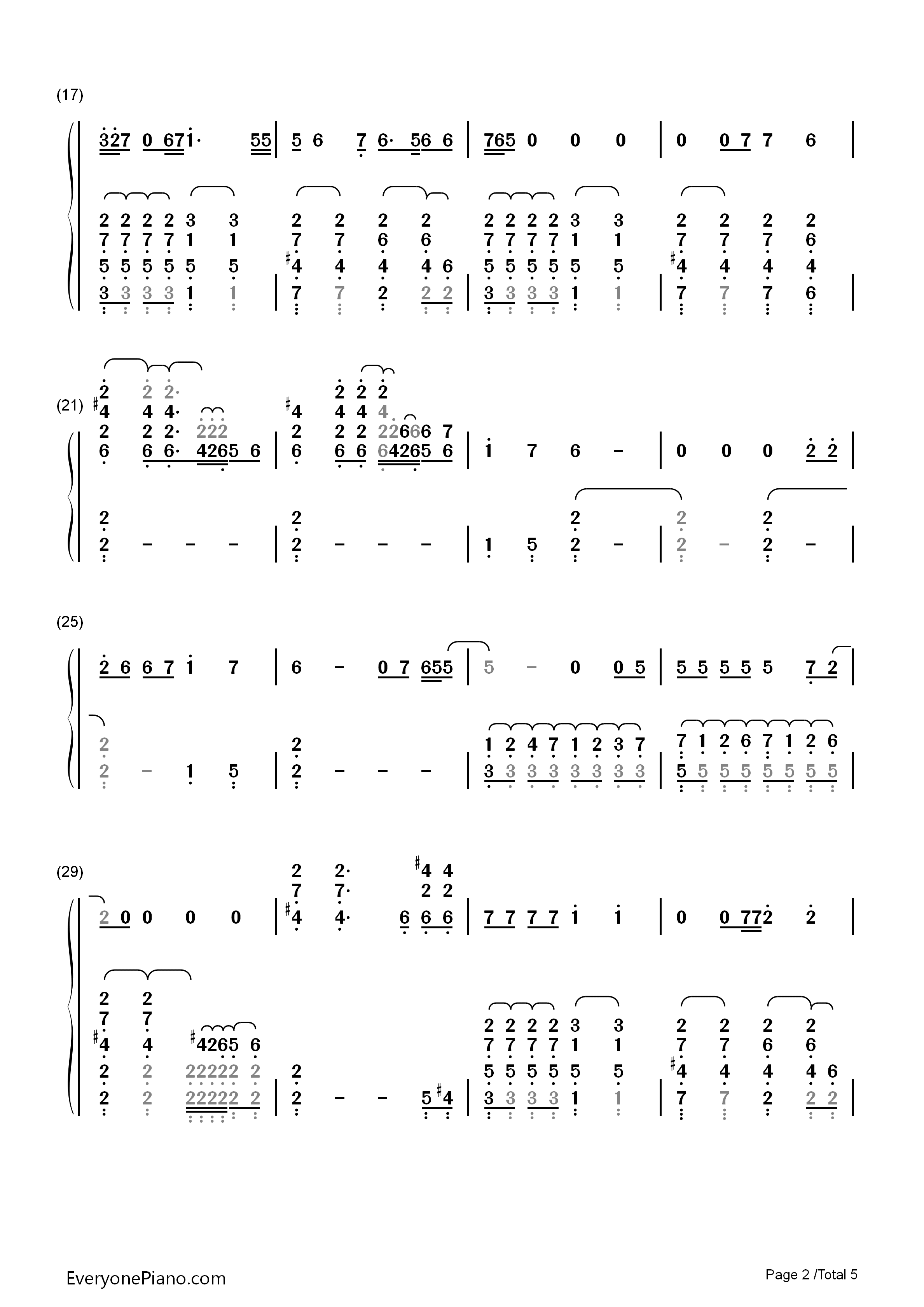 Lost钢琴简谱_Coldplay演唱