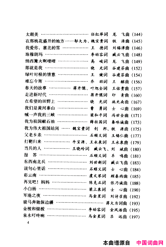 颂歌献给伟大的党歌曲集000_050简谱