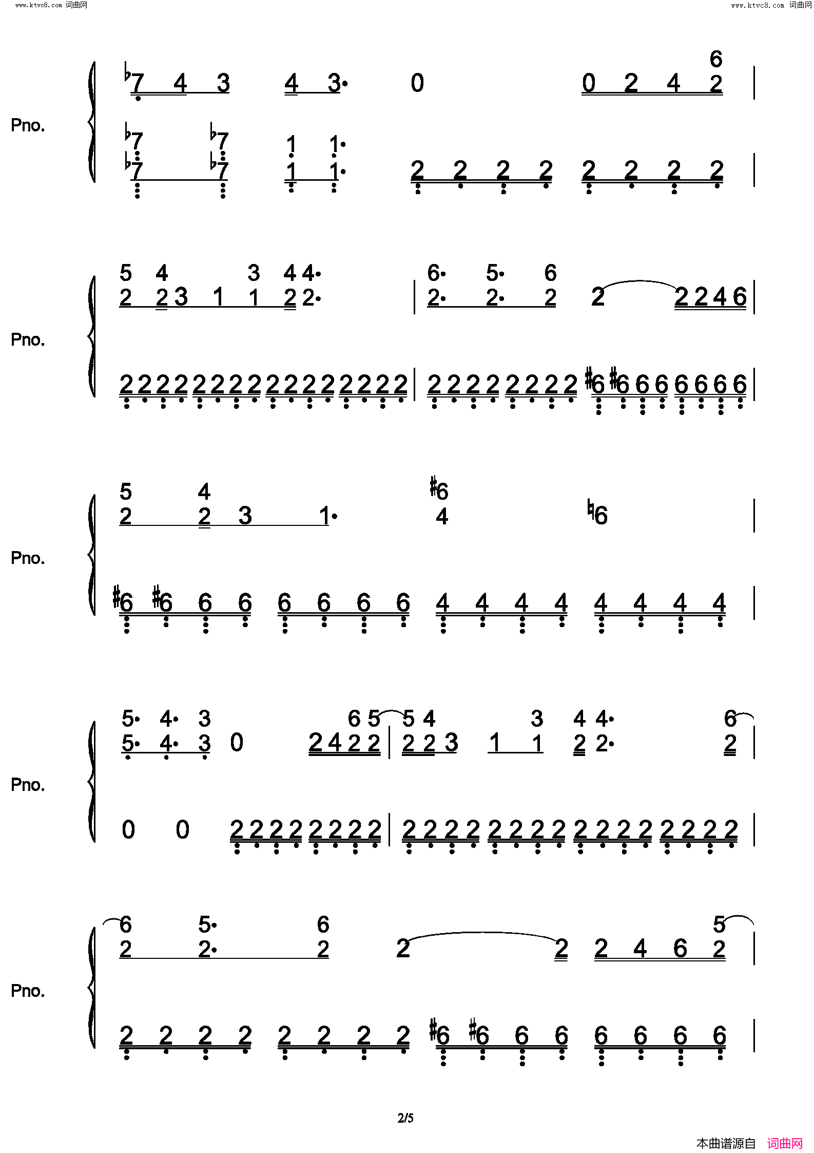 约会大作战简谱_sweet_arms演唱