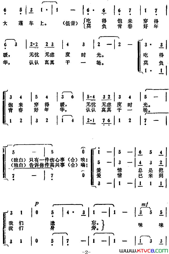 给你说件高兴事电视剧_相逢在车上_插曲简谱