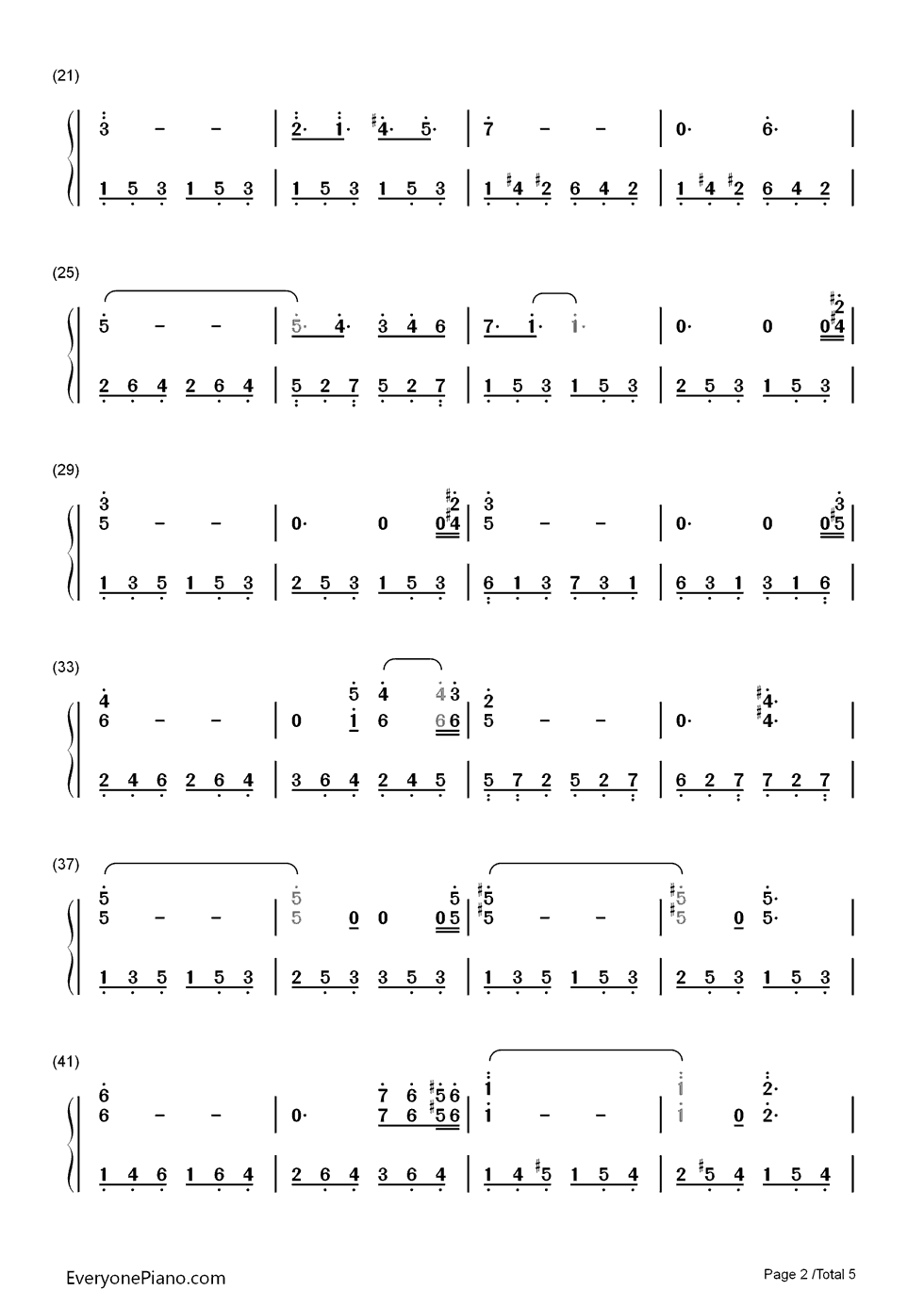 克劳汀幻想曲钢琴简谱_马克西姆演唱