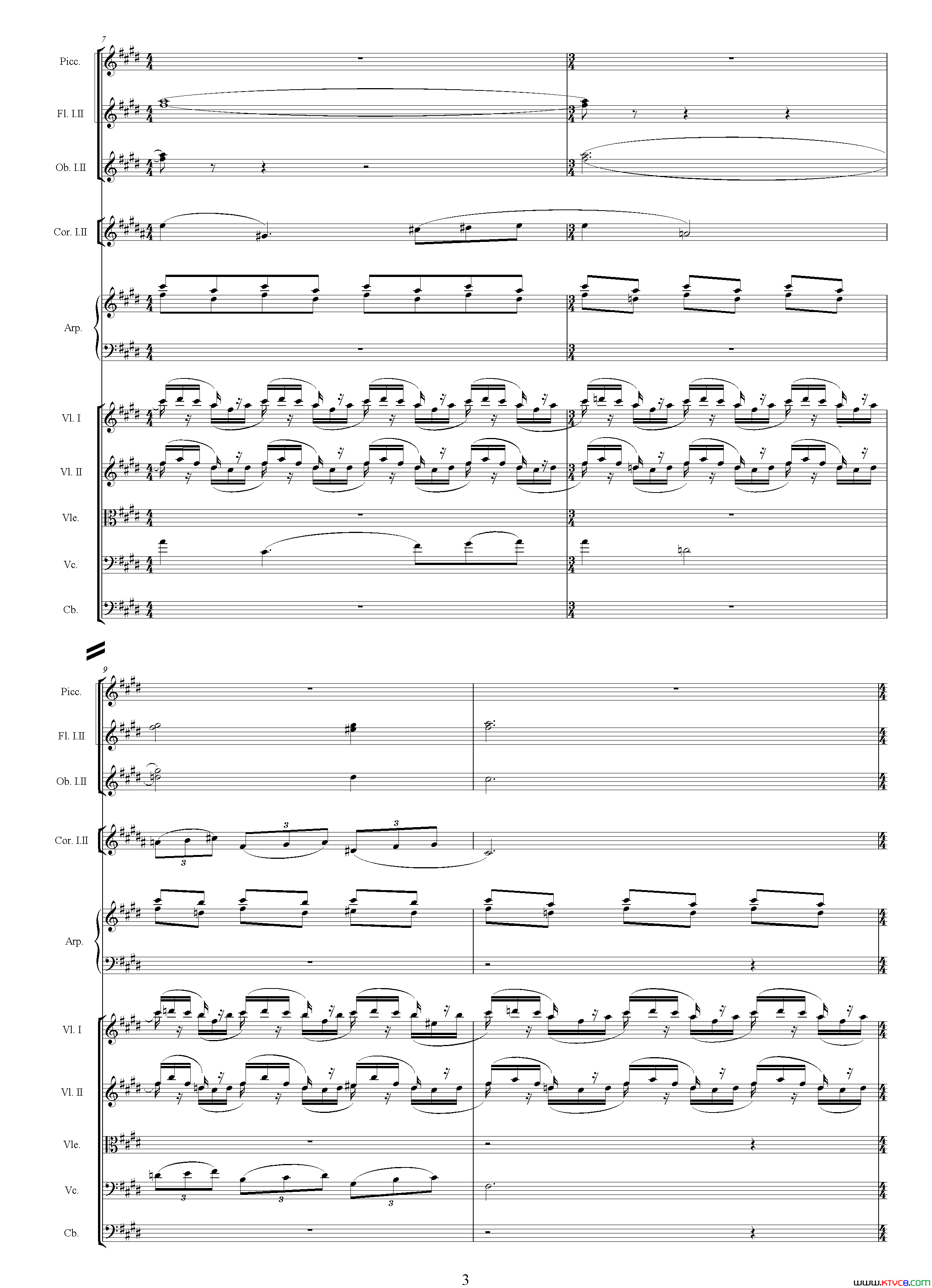 如意影片_如意_主题曲、总谱简谱