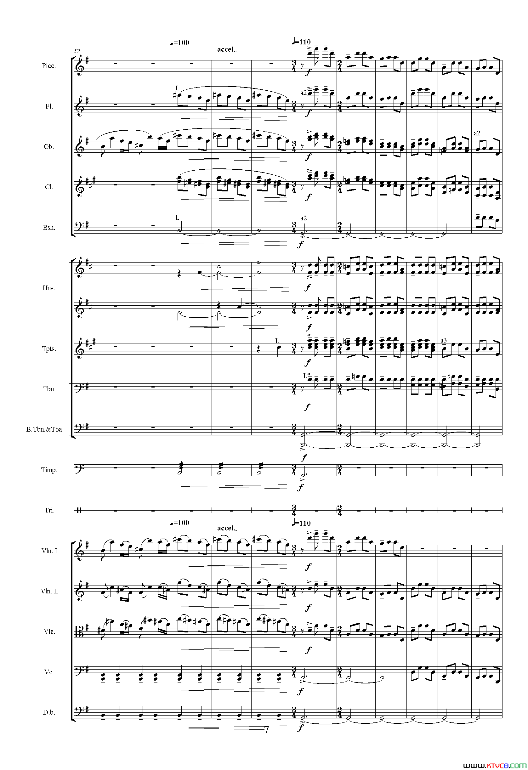 波谷怀柔_中山颂·交响组曲_之五交响乐队总谱简谱