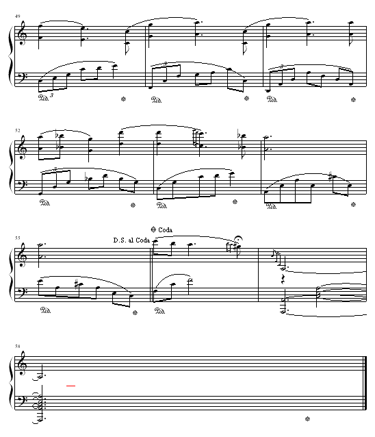 第二号夜曲简谱