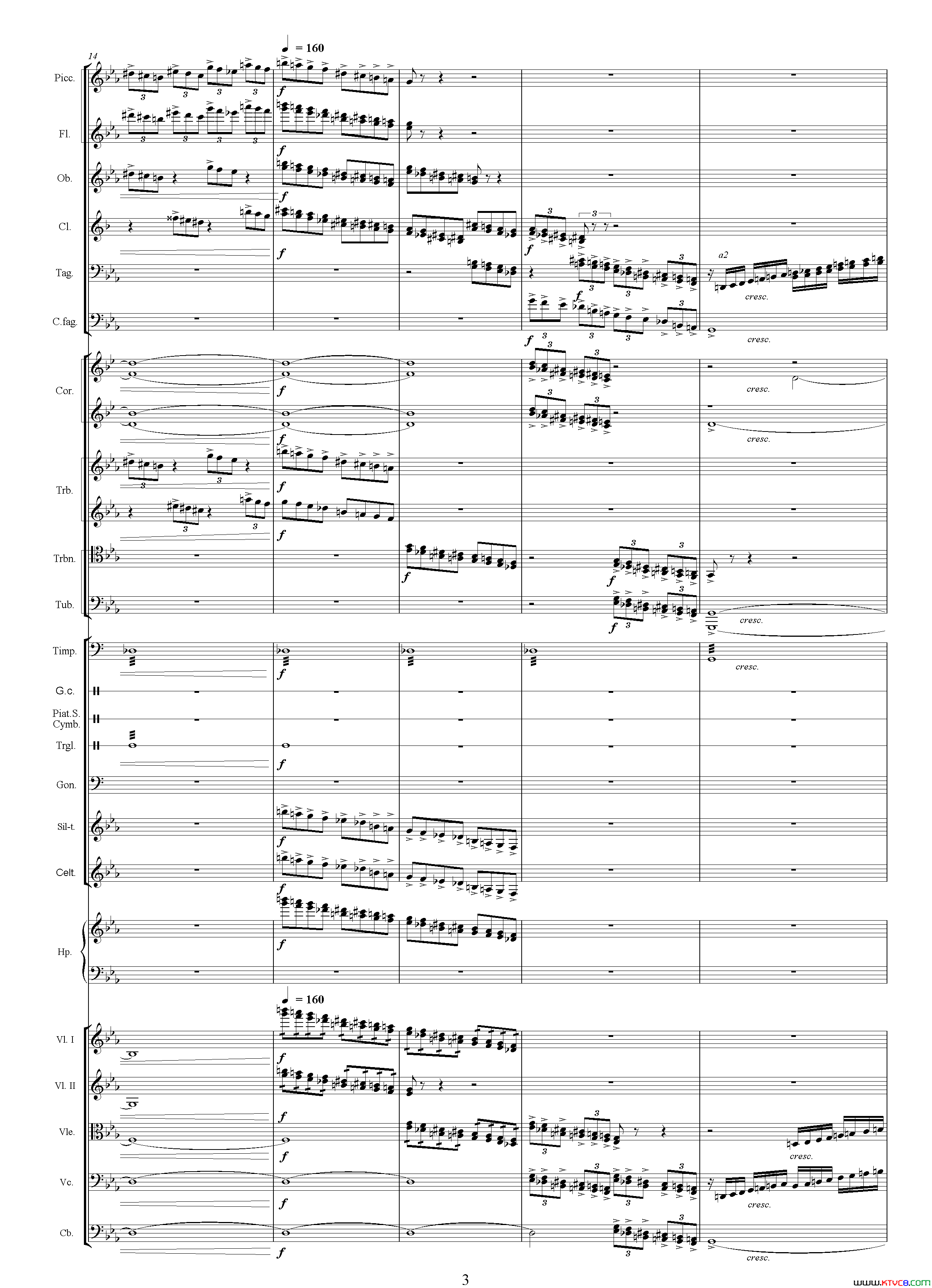 为什么选自影片_太阳和人_、交响乐队总谱简谱