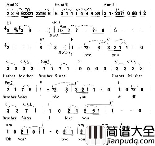 梦土上简谱