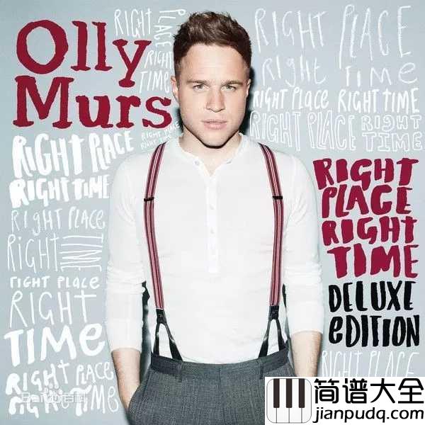 that_girl吉他谱_Olly_Murs_一个英语不及格的中学生唱火成收费