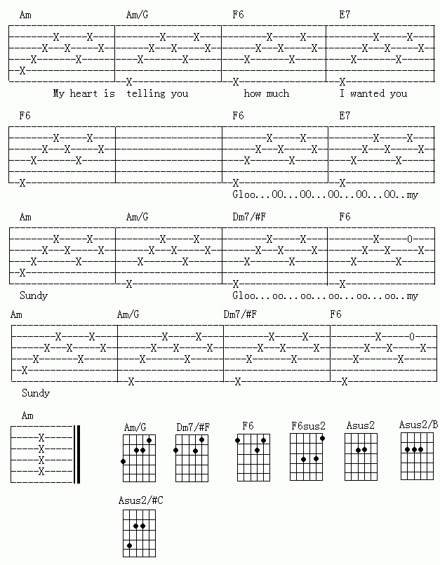 Gloomy_Sunday（黑色星期天）吉他谱_吉他伴奏弹唱谱