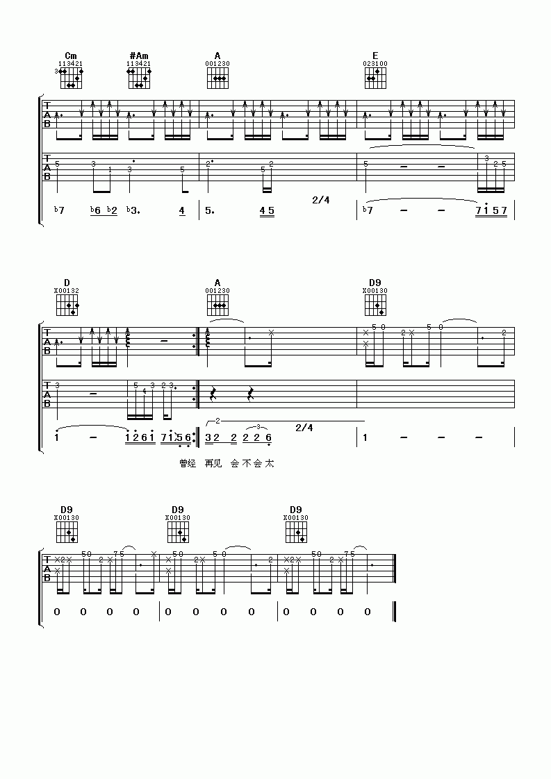 鬼迷心窍吉他谱_李宗盛_C调吉他弹唱谱