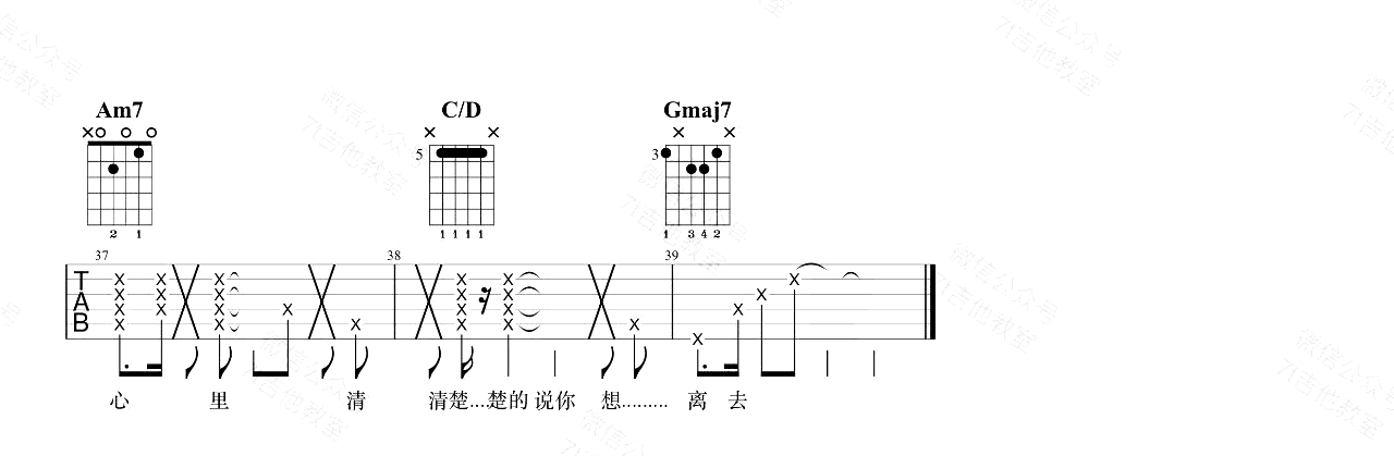 呼吸决定吉他谱_Fine乐团_G调弹唱谱_演示视频