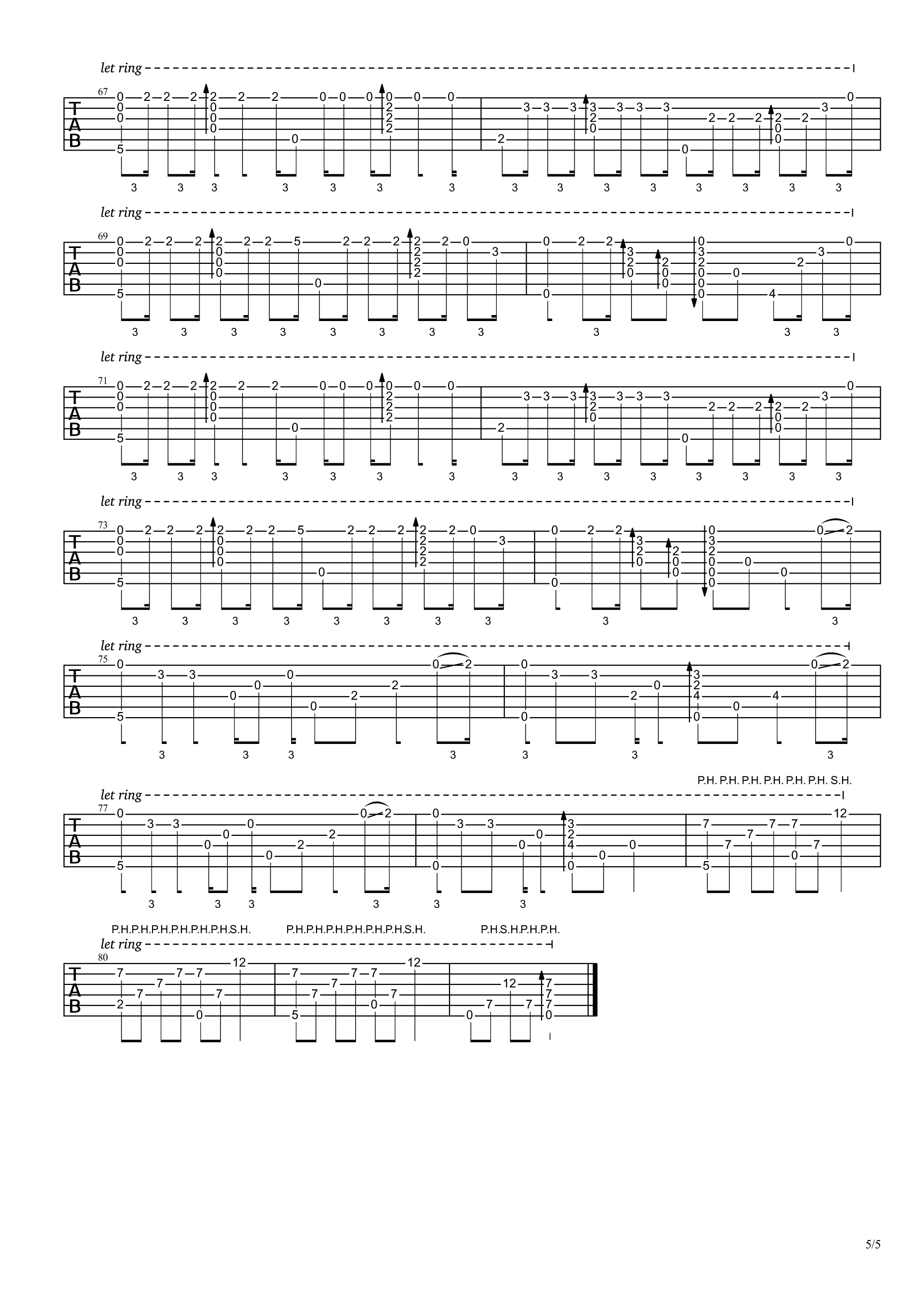 secret_base_指弹谱_D调六线谱_高清版_未闻花名