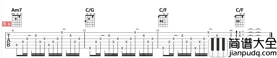 _对的时间点_吉他谱_林俊杰_C调原版弹唱六线谱