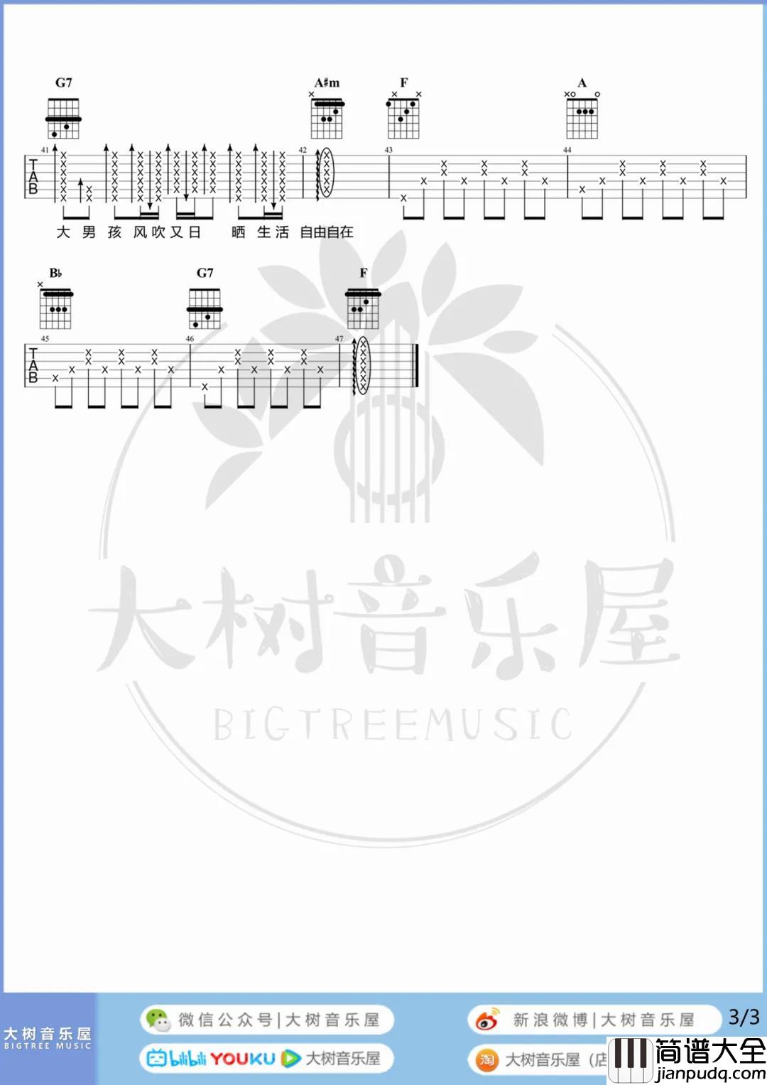 你要的爱吉他谱_戴佩妮_F调原版六线谱_吉他弹唱演示