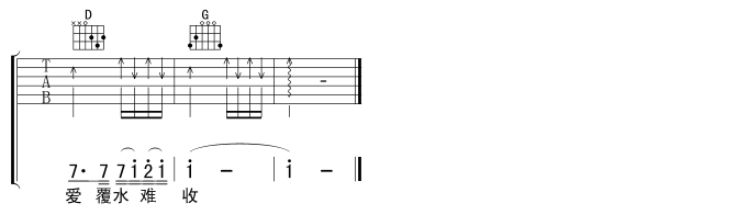 一天到晚游泳的鱼吉他谱_G调六线谱_虫虫吉他编配_张雨生