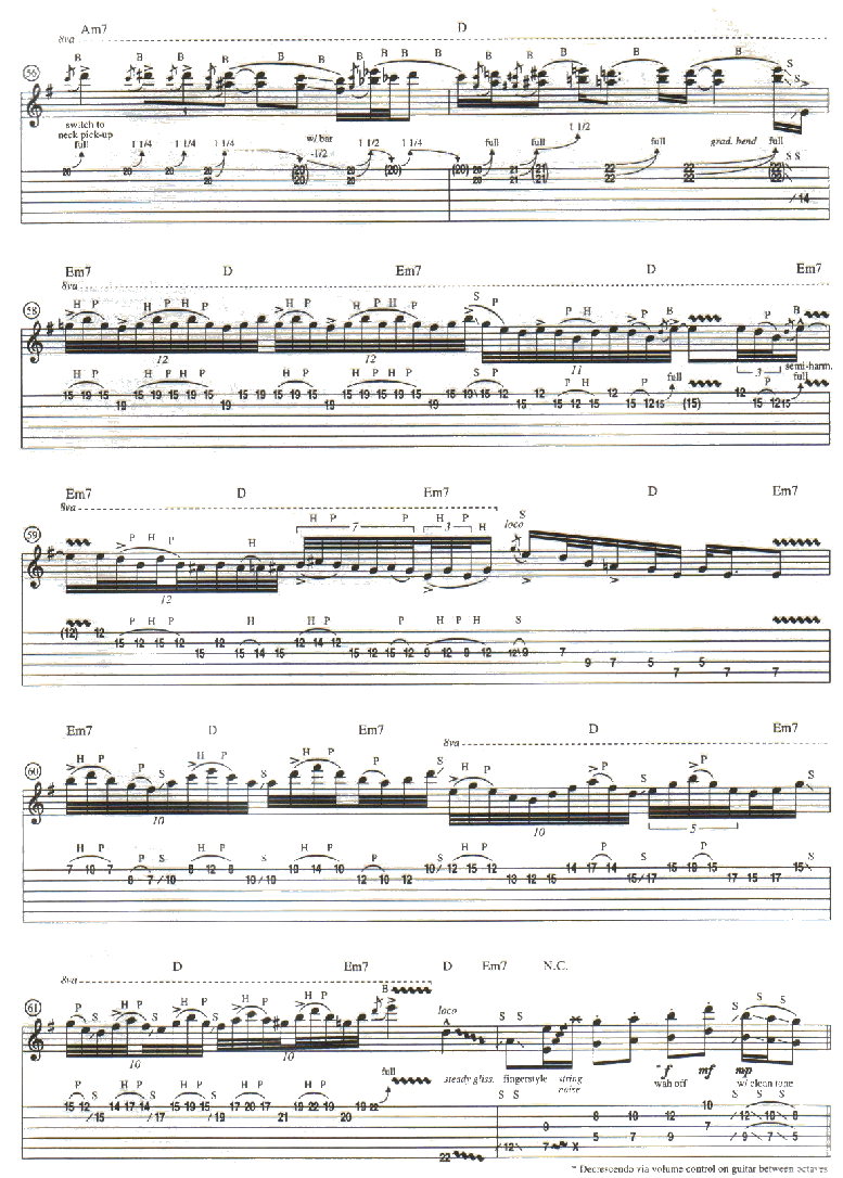 Tender_Surrender|吉他谱|图片谱|高清|Steve_Vai