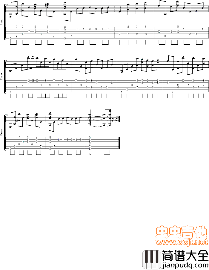 Here_to_stay|吉他谱|图片谱|高清|动漫