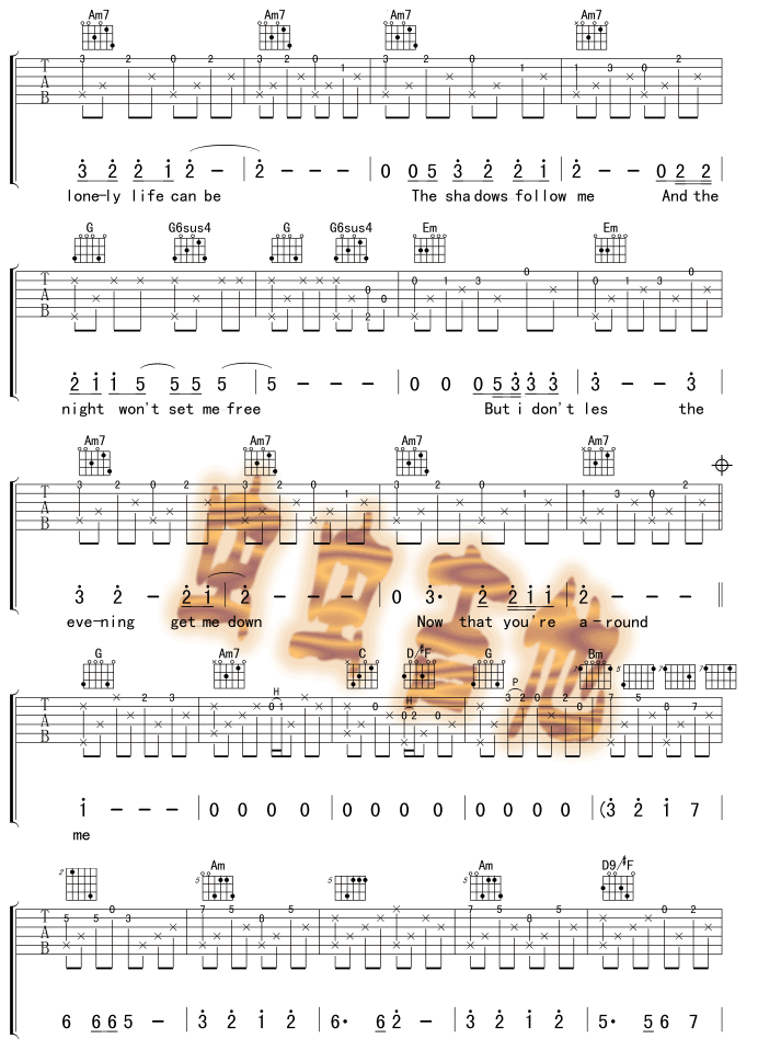 And_I_Love_You_So|吉他谱|图片谱|高清|欧美经典