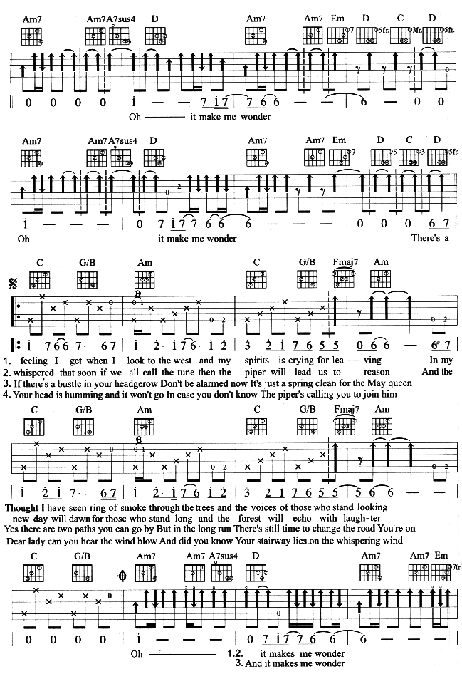 Stainway_To_Heaven|吉他谱|图片谱|高清|Led_Zeppelin_|_齐柏林飞船