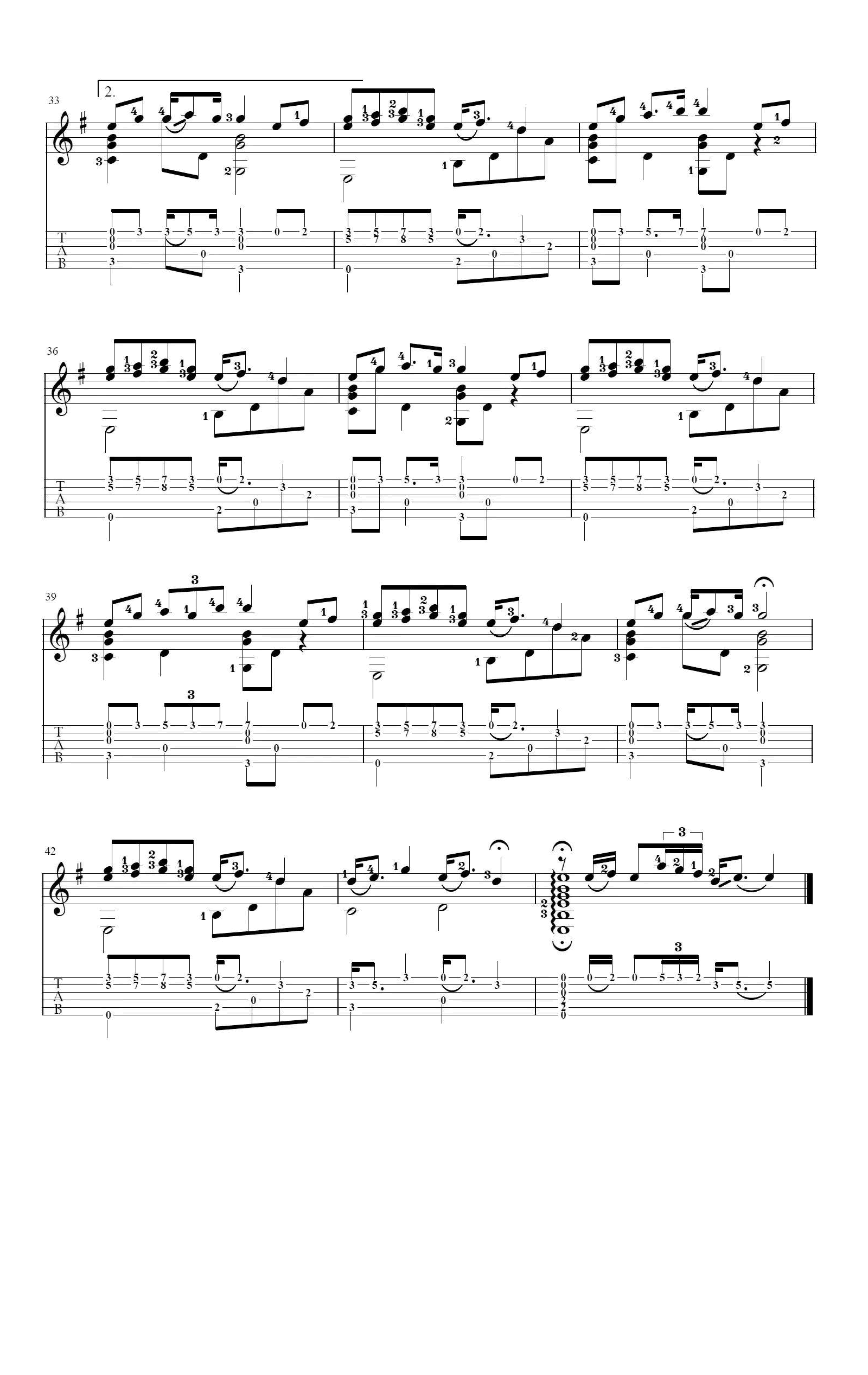 美丽的神话指弹谱_吉他独奏演示__电影_神话_主题曲