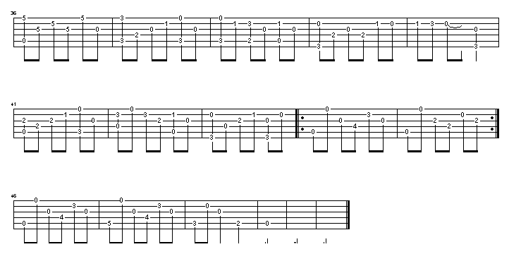 scarborough_fair|独奏|吉他谱|图片谱|高清|保罗|西蒙(Simon_&_Garfunkel)