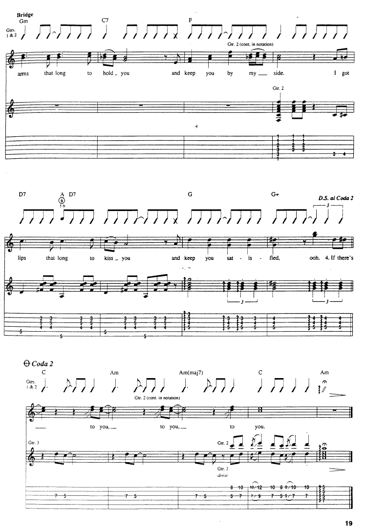 From_Me_To_you|吉他谱|图片谱|高清|Beatles|披头士